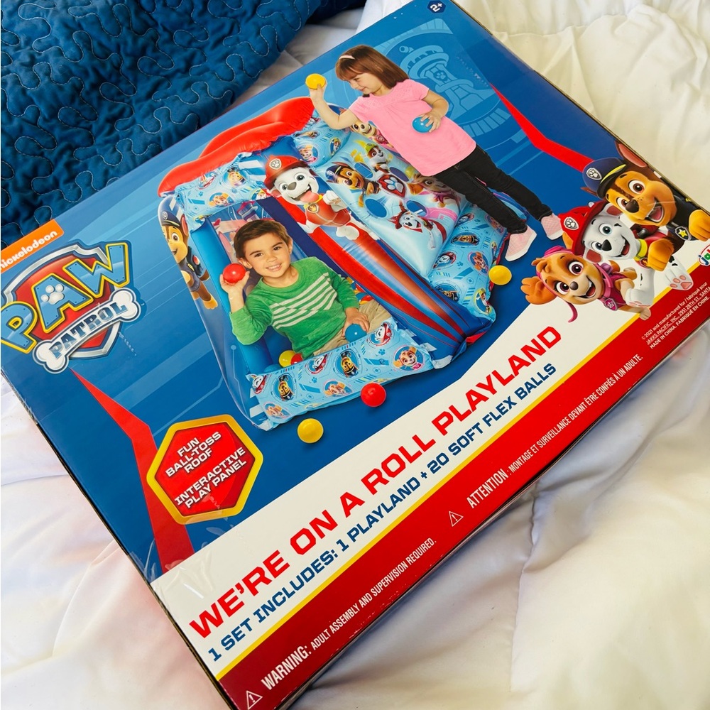 Paw Patrol Blue Ball Pit & Playsets - Picture 2 of 3